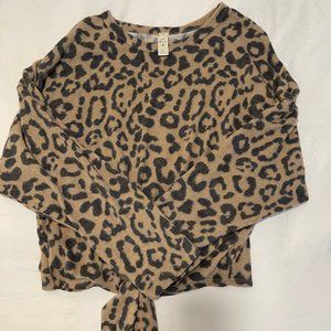Cheetah Long Sleeve Top